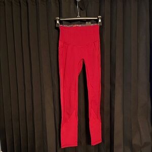 lululemon athletica Kids Bright Red Leggings